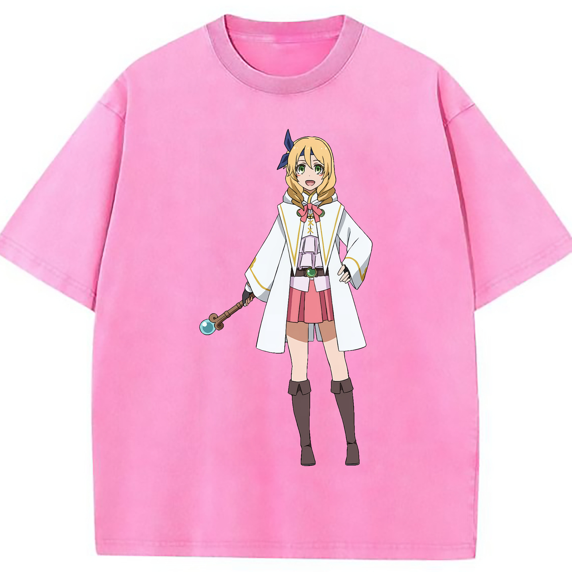 （画像用） 転スラ Regarding Reincarnated to Slime 綿100% ヴィンテージ風 半袖Tシャツ（フロントプリント）
